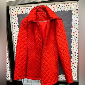 Calvin Klein women’s coat. Warm enough for winter and light enough for spring.